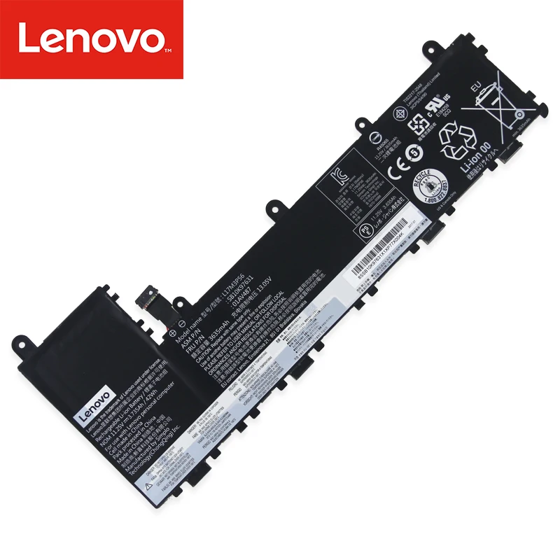 Ноутбук Батарея для lenovo Thinkpad 11e-20LQ Батарея 01AV487 3 сотового 42Whr L17L3P54 01AV486 01AV487 SB10K97630 l17m3p56