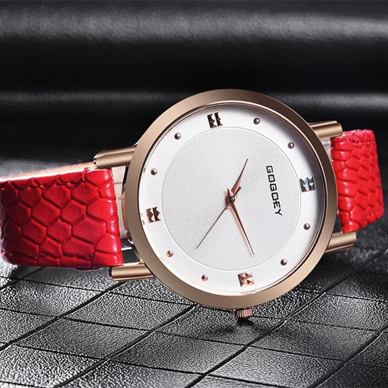 

Top Brand Luxury Womens Watch Ladies Quartz Fashion Watches Leather Strap Women's Watch Clock Saati Montre relogio feminin Mujer
