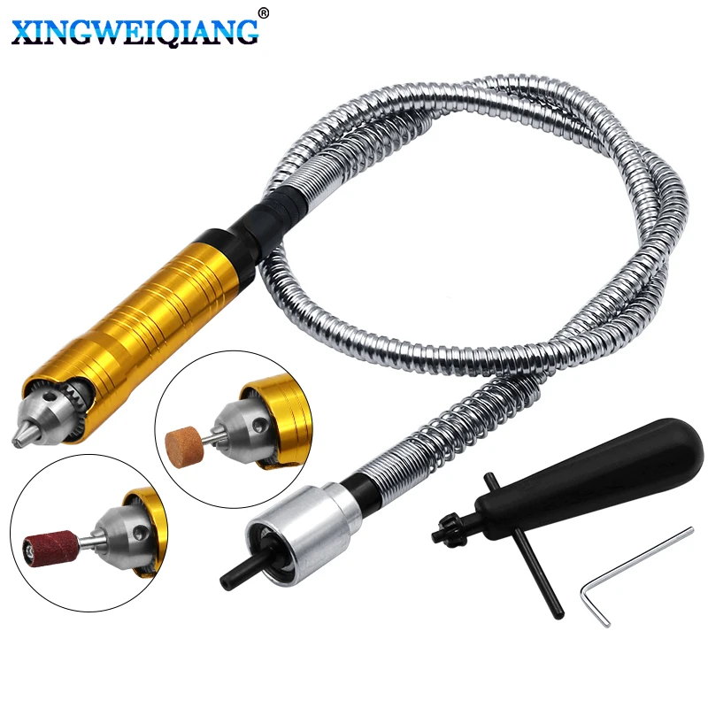 

Engraver Flexible Shaft 6mm Flex Shaft Handpiece Power Tool Electric Drill Handle Chuck Separate Mini Grinder Accessories