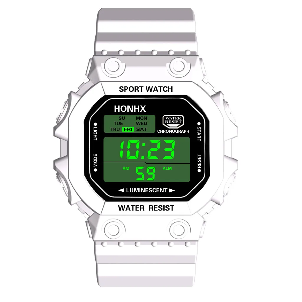 Relogio masculino цифровые часы с будильником и календарем водонепроницаемые спортивные модные электронные часы erkek kol saati