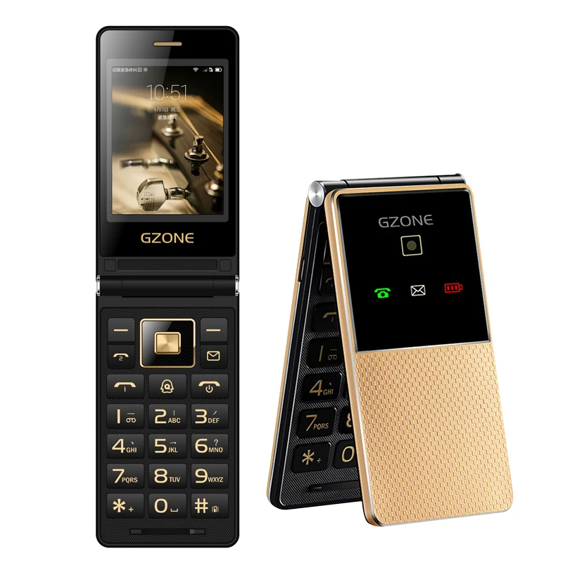 

Unlock 2G Touch Display Handwriting Flip Mobile Phone Extra Slim Light Quick Dial Big Russian Key Black List For Elderly
