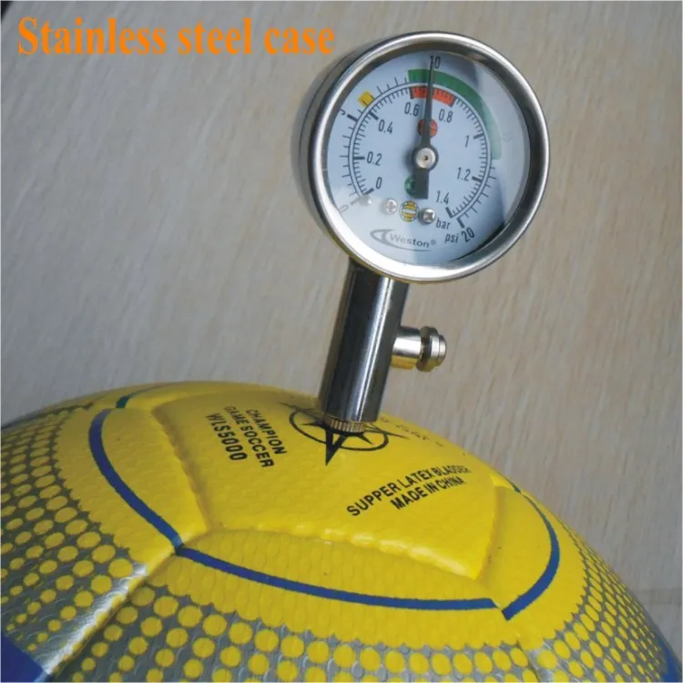 Ball games pressure gauge Football Basketball Volleyball Air gauge