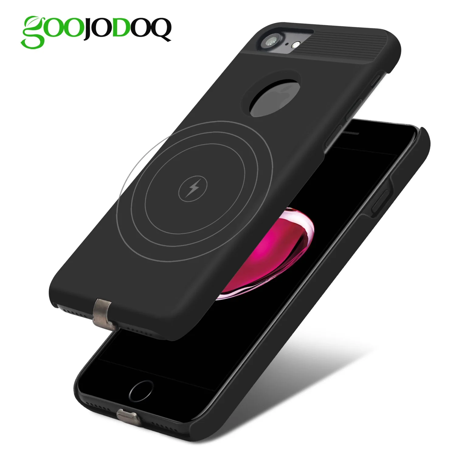 

QI Wireless Charger Charging for iPhone 7 6 6s Receiver Cover Case Mobile Phone Charger Transmitter Back Cover Magic Case