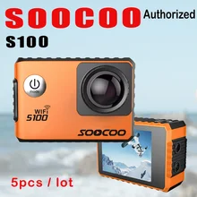 SOOCOO S100 4K Wifi Action Cam Gyro Electronic Image Stabilization GPS Module 30M Waterproof Diving Outdoor Mini Sports Camera