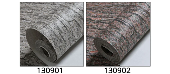 Серый кора текстурированные обои ретро деревенский дерево вертикальные полосатые обои для спальни и гостиной