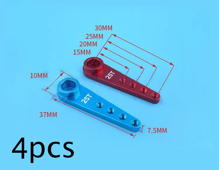 BRAZO de SERVO 25T Aluminio FUTABA HITEC JR servo MG996 MG995 Arduino R040 BRAZO de SERVO 25T Aluminio FUTABA HITEC JR servo MG996 MG995 Arduino R040