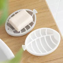 1 шт. портативное мыло для рыбы блюдо два яруса из пластика дренаж для мыла контейнер для хранения аксессуары для ванной комнаты принадлежности для ванной комнаты