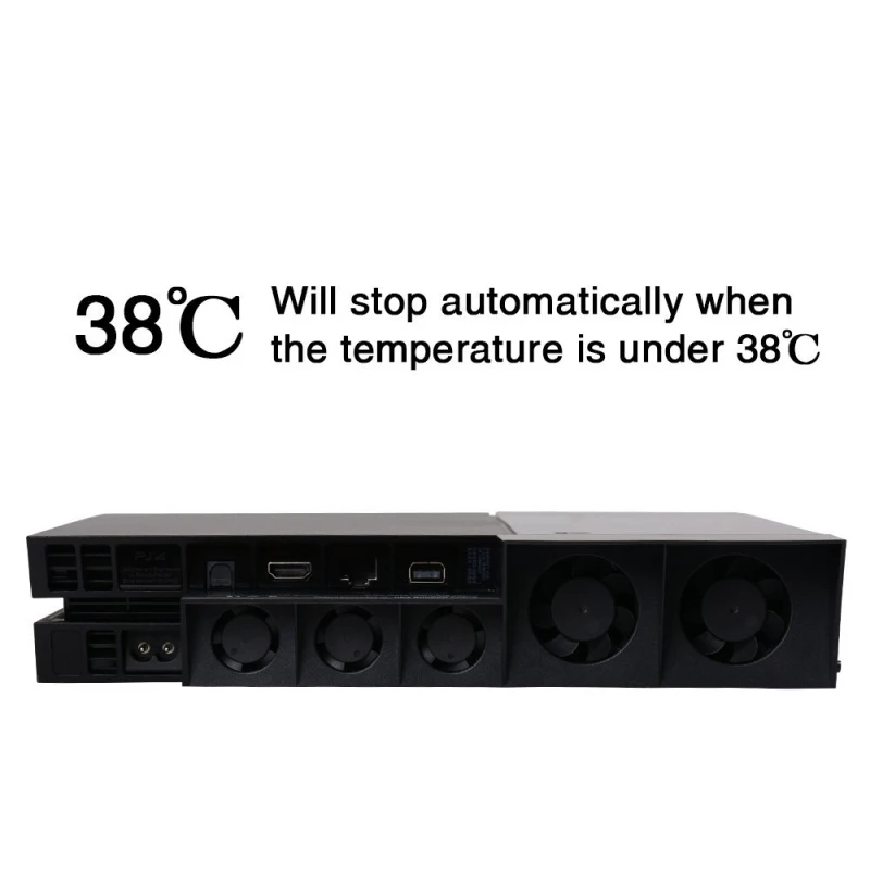 PS4 USB вентилятор охлаждения кулер внешний турбо контроль температуры вентилятор для sony Playstation 4