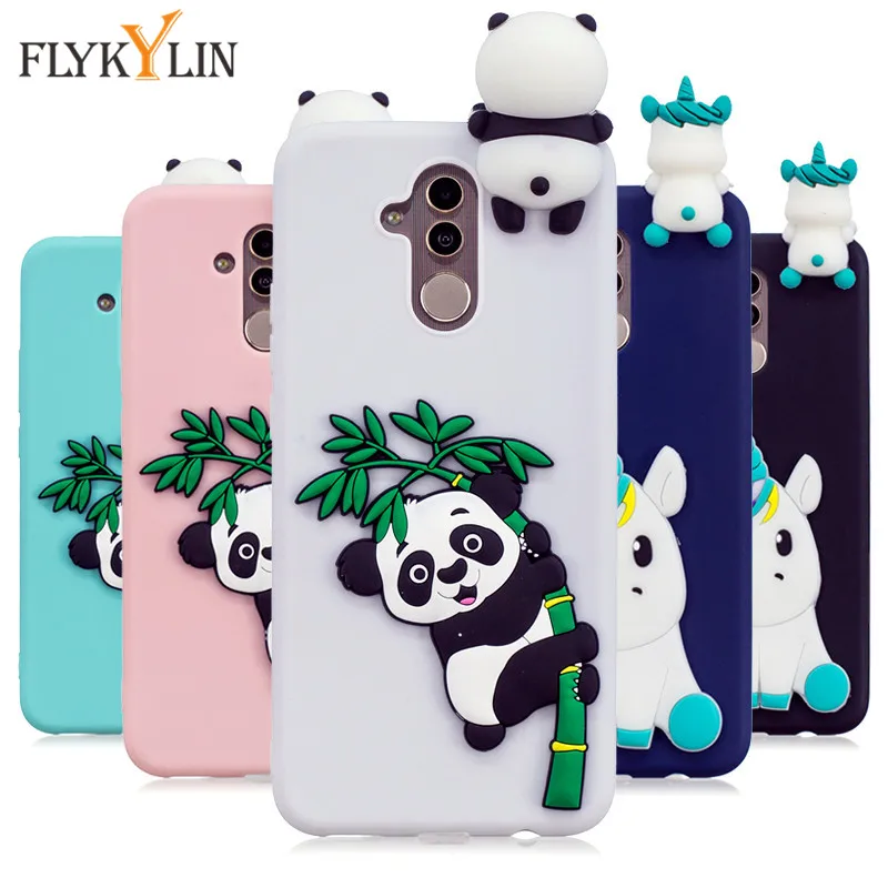 Чехол Coque Mate 20 Lite для Huawei мягкий 3D чехол сделай сам кукол игрушек телефона чехлы