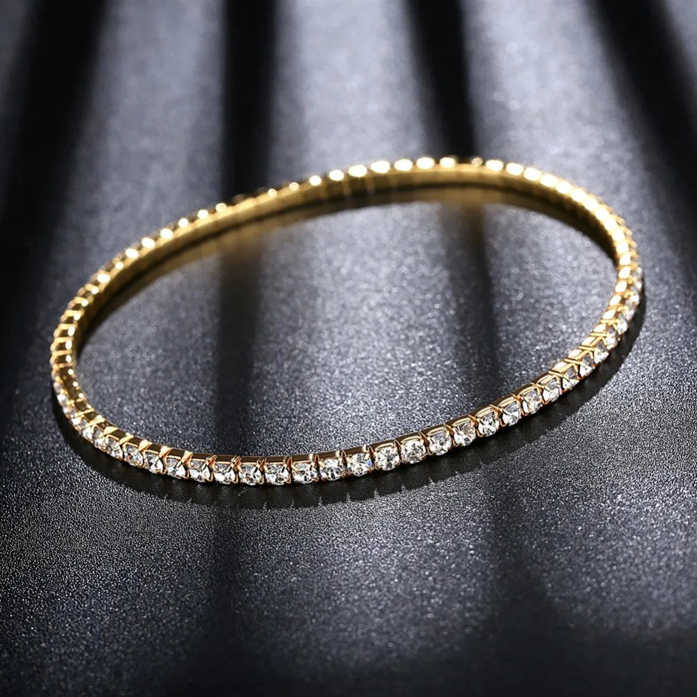 adjustable silver anklet