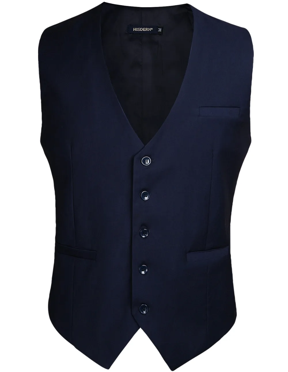 Tanie Męska biznesowa suknia ślubna garnitur z kamizelką Slim Fit Casual Tuxedo kamizelka Fashion Solid Color