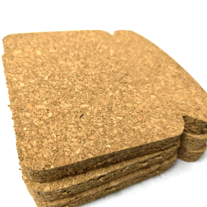 3pcs/set Bread Sharp Cork Wood Message Board Phellem Cork Wooden Bulletin Board Single Soft Wood Wall Thick