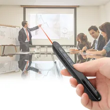 Echtes Zoweetek ZWP02 USB Rechargable Lithium-Batterie PowerPoint Clicker 2,4 GHz Presenter Büro Präsentation Stift