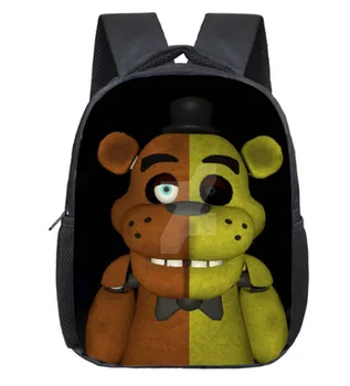 

12 Inch Five Nights At Freddys Backpack Children School Bags Backpack Kids Fnaf Kindergarten Bag Freddy Fazbear Bear Toddler bag
