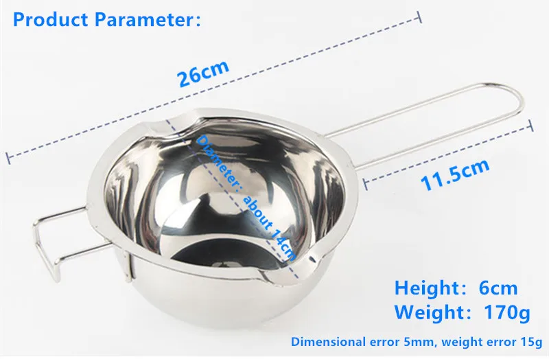 Вилка из нержавеющей стали для шоколада сливочное масло кастрюля домашняя кухня молочная чашка котел помадка расплав котел для плавления сыра нагреватель инструмент для выпечки