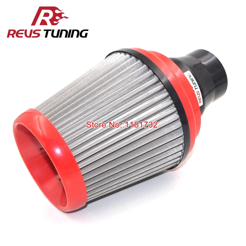 

ABS Universal Racing Performance Red High Flow Auto Filter / Sport Air Filter