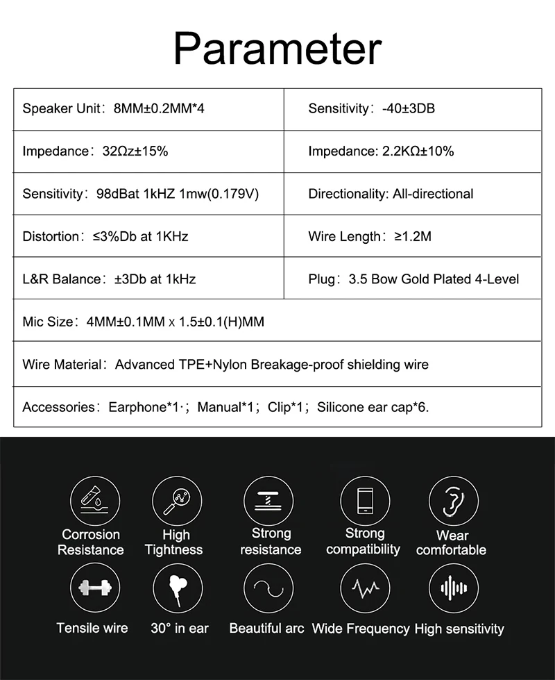 Hifi новые наушники professional Проводные Высокое разрешение бас металлические наушники с микрофоном