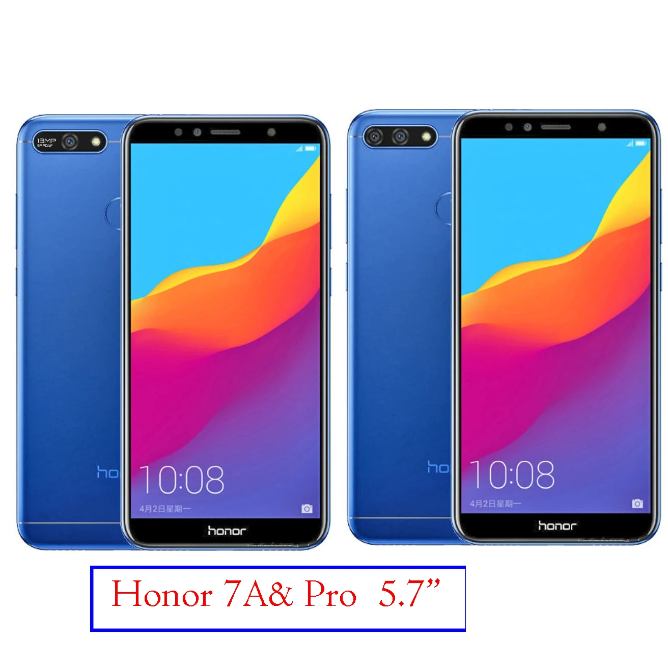 2 шт./лот Динамик Приемник для huawei honor 7 lite 7i 7A 7C 7S 7X honor 8 pro 8X Max 8C honor 9 lite - Цвет: Honor 7A pro 5.7