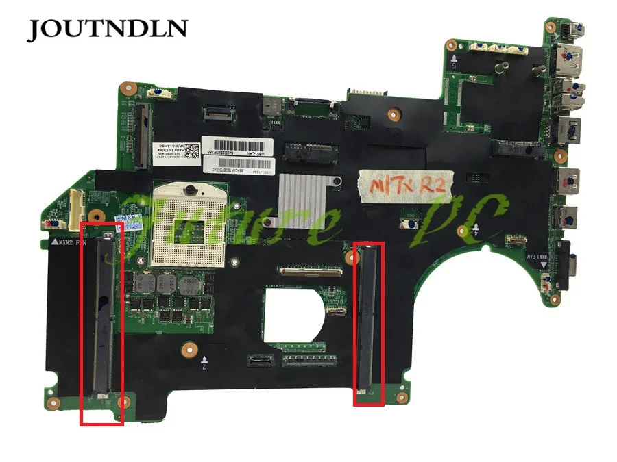 JOUTNDLN для Dell Alienware M17X R2 материнская плата ноутбука s989 014M8C 14M8C CN-014M8C DDR3 тестовая
