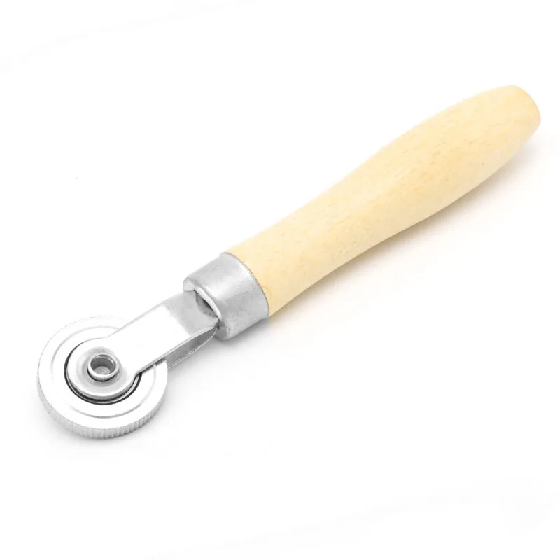 Wooden Handle Car Tyre Tire Repair Tube Patch Stitch Wheel Roller