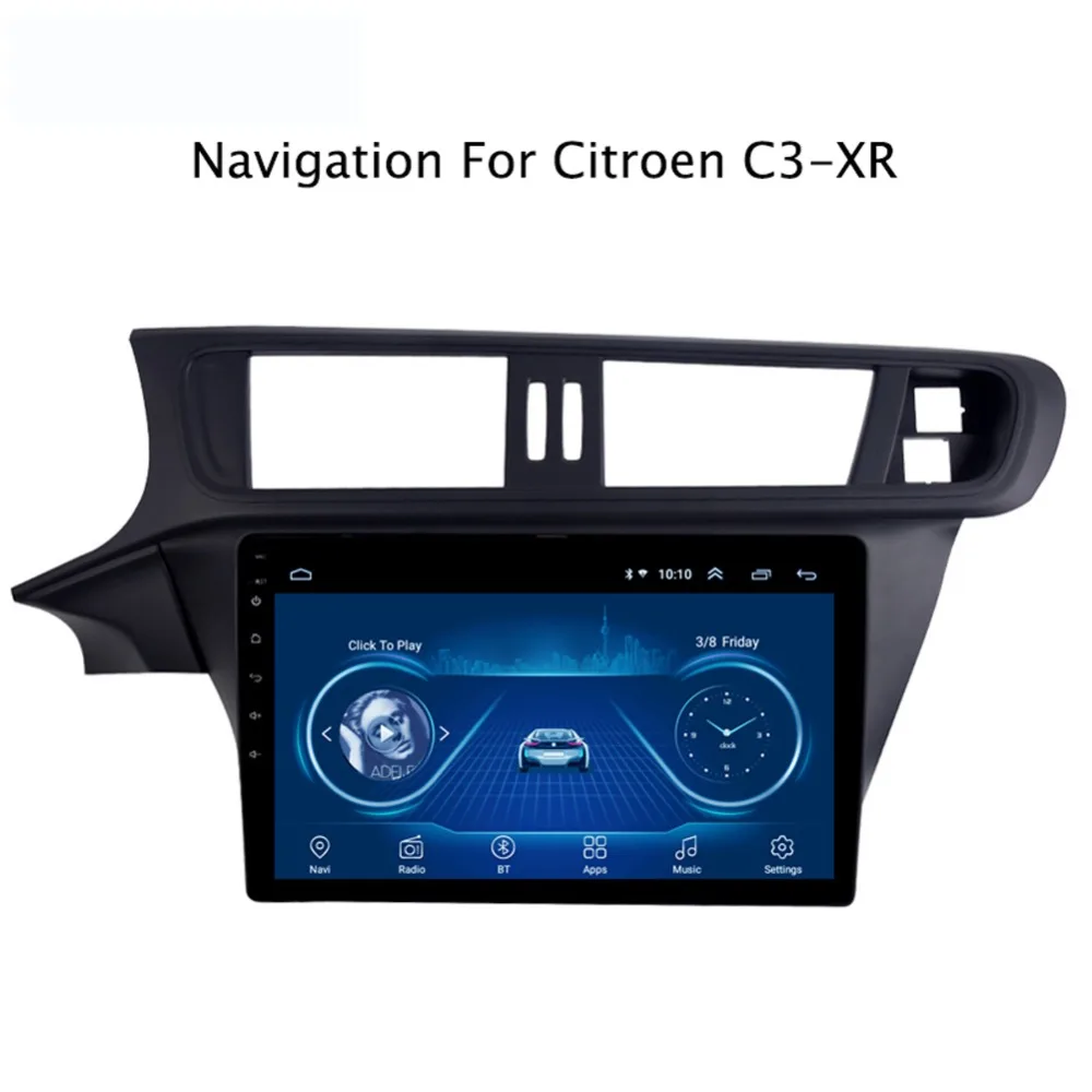 Sale Super Slim Touch Screen Android 8.1 radio GPS Navigation for Citroen C3-XR C3 2014 headunit tablets Stereo Multimedia Bluetooth 1