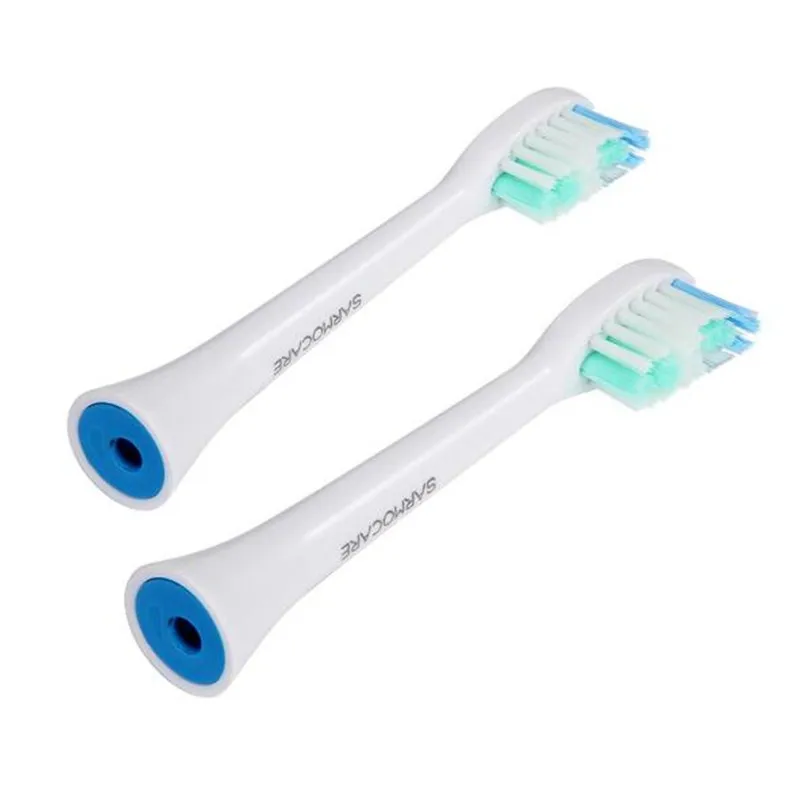 Escova de Dentes Substituição para Ultra S100 e S200 Sarmocare Lote Cabeça Elétrica Sonic Cabeças 10 Pçs - 9 Cabeça Escova de Dentes Elétrica Substituição para