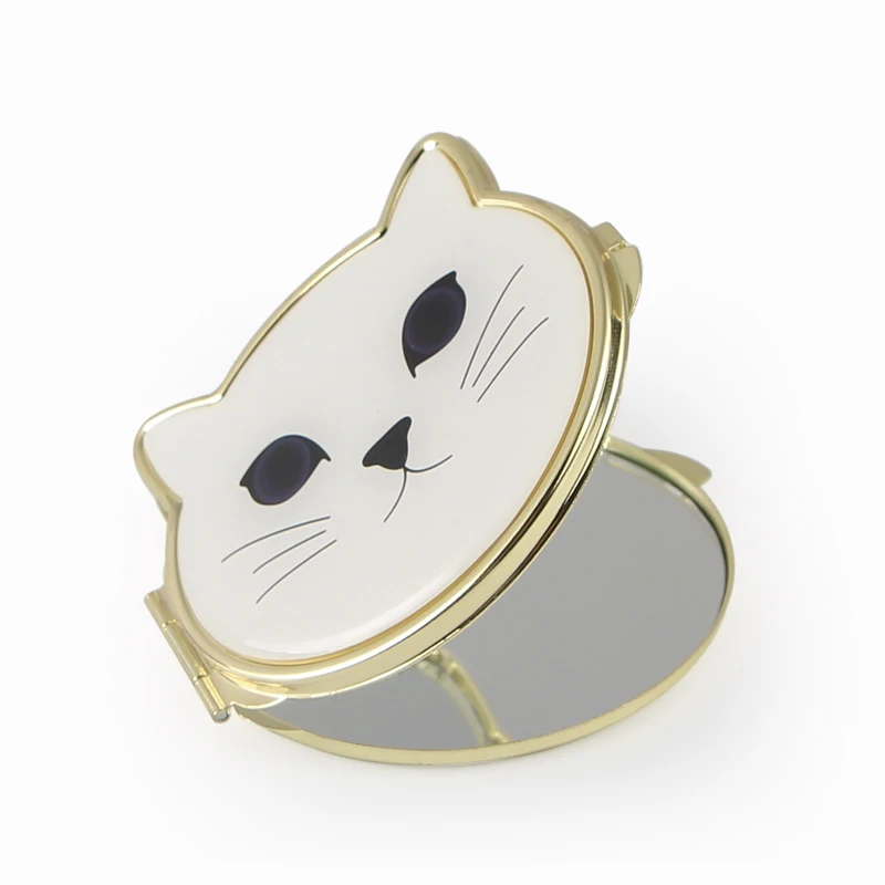 Cute Cat Makeup Mirror Portable Compact Mirror Souvenir Birthday Gift Event Prize (3)