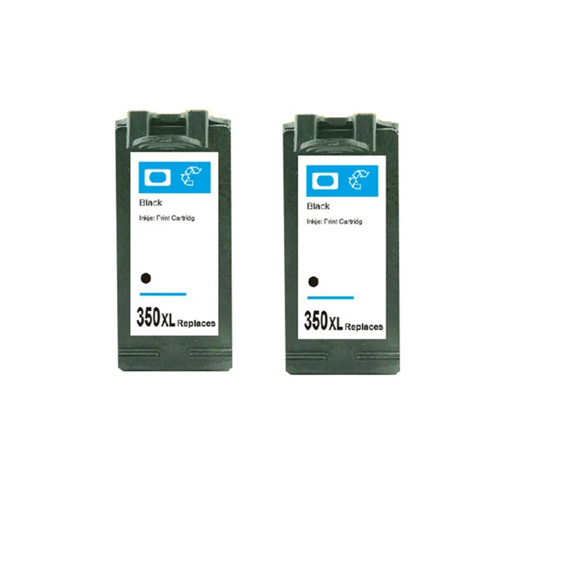 2 шт. для HP 350 Черный чернильный картридж xl Photosmart C4200 C4480 C4580 C4380 C4400 C5280 C5200 C5240 C5250 C5270 |