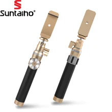 Luxury Bluetooth Monopod Selfie Stick Handheld Brushed Metal Monopod Shutter Extendable Tripod For Samsung For iPhone 6 6S Plus