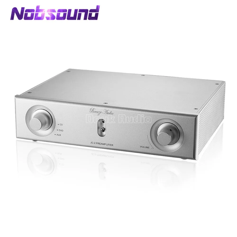 Nobsound High End Preamplifier HiFi Digital Pre-Amp 3 Stereo L/R RCA Audio Input REF Mark JC-2 Circuit Silver Classis цена Nobsound High End Preamplifier HiFi Digital Pre-Amp 3 Stereo L/R RCA Audio Input REF Mark JC-2 Circuit Silver Classis цены онлайн