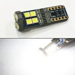 6 шт. высокое Мощность Белый свет T10 12smd 3030 194 168 W5W Canbus Нет код ошибки сигнала лампы светодиодные номерные знаки для мотоциклов Лампы для