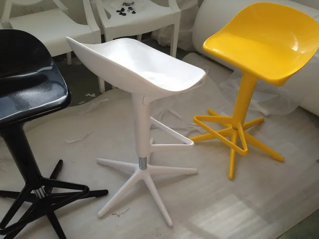 Современные Дизайн популярных барный стул Пластик регулируемая высота изменить стул барный Мебель кухня номер счетчика стул барный chair-2pcs