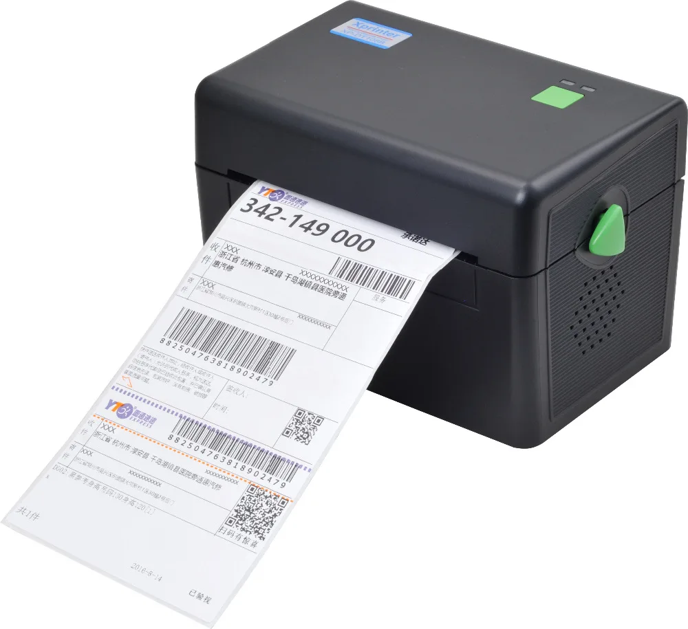 Принтер штрих кодов DT108B 108 мм bluetooth 100x100 мм|label barcode printer|barcode printerthermal printer |