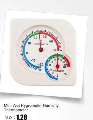 Профессиональный Мини цифровой ЖК-термометр гигрометр Влажность измеритель температуры в помещении цифровой ЖК-дисплей сенсор Прямая поставка