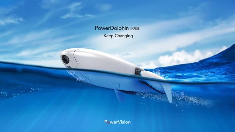 Powervision PowerDolphin Wizard подводная рыбацкая лодка с 4K UHD камерой 1080P печень потоковая передача в реальном времени