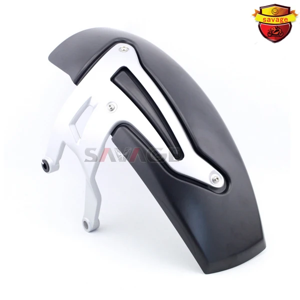 For BMW R1200GS LC /Adventure 2013 2014 2015 2016 Black+Silver Motorcycle Rear Fender Mudguard Wheel Hugger Splash Guard