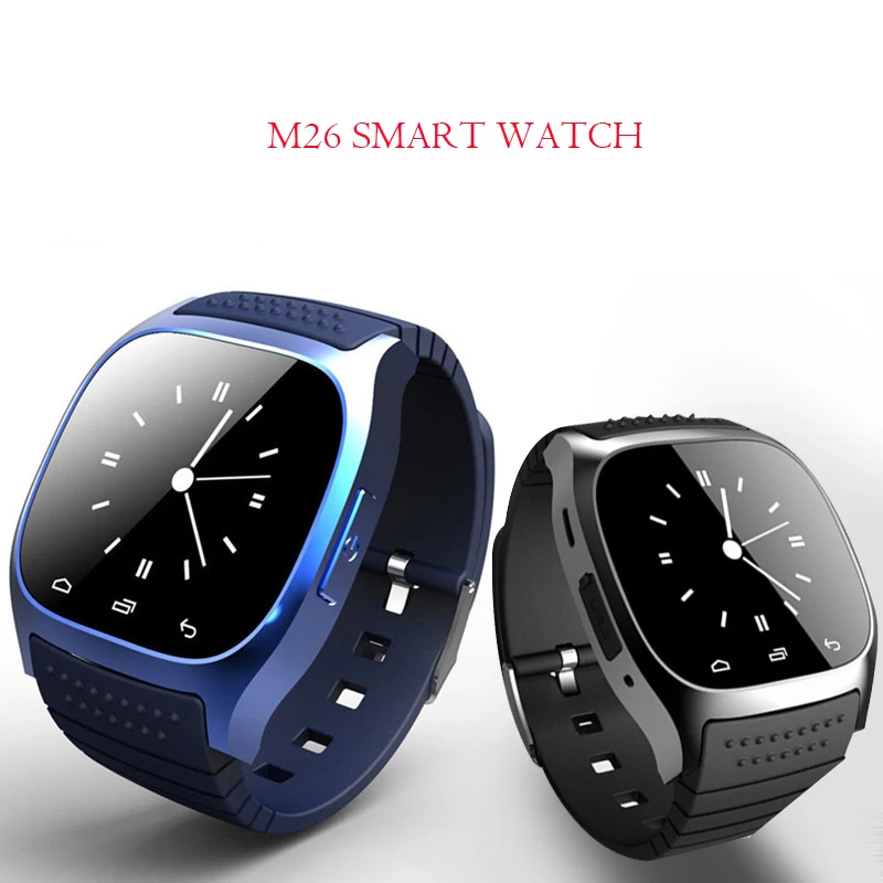 Tonbux M26 Bluetooth наручные Смарт часы человек женские смарт-часы вызова музыка шагомер Фитнес трекер для Android-смартфон PK A1