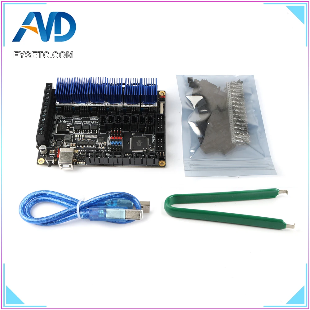 Плата все в одном для электроники FYSETC F6 V1.3 материнская плата + 6 шт. TMC5160 V1.2 SPI