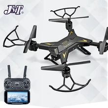 Jmt drone ky601s com câmera hd, helicóptero rc 1080p wi-fi fpv, drone, selfie profissional, dobrável, quadricóptero