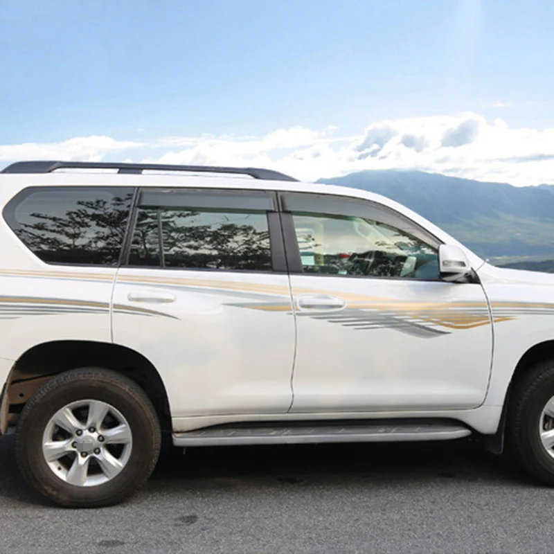 Для Toyota Prado FJ150 2010 2017 декоративная переводная картинка наклейка на кузов