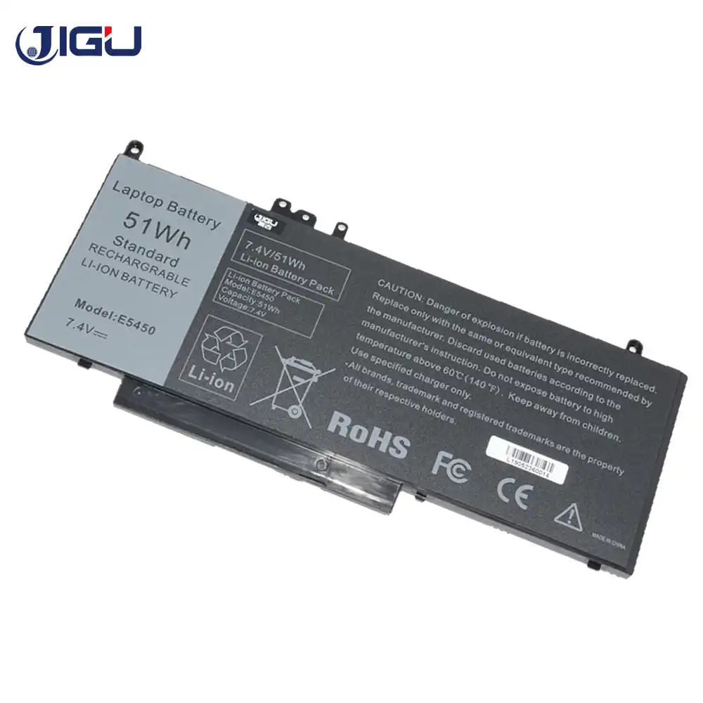 Jigu 4cells 451 Bbln 79vrk 7v69y 8v5gx Laptop Battery For Dell For Latitude E5270 E5450 Laptop Batteries Aliexpress