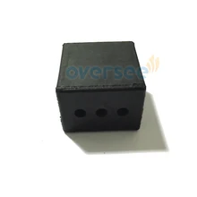 Aftermarket 689 44555 00 00 Rubber Mount Lower SIDE For Yamaha Parsun Powertec 30HP 25HP Outboard