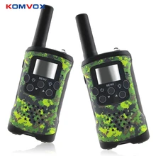 2 шт. дети рации диапазон до 6 км 8/20/22CH ФРС/GMRS 400-470 мГц мини-радио Walkie Talkie игрушки детей домофон подарки