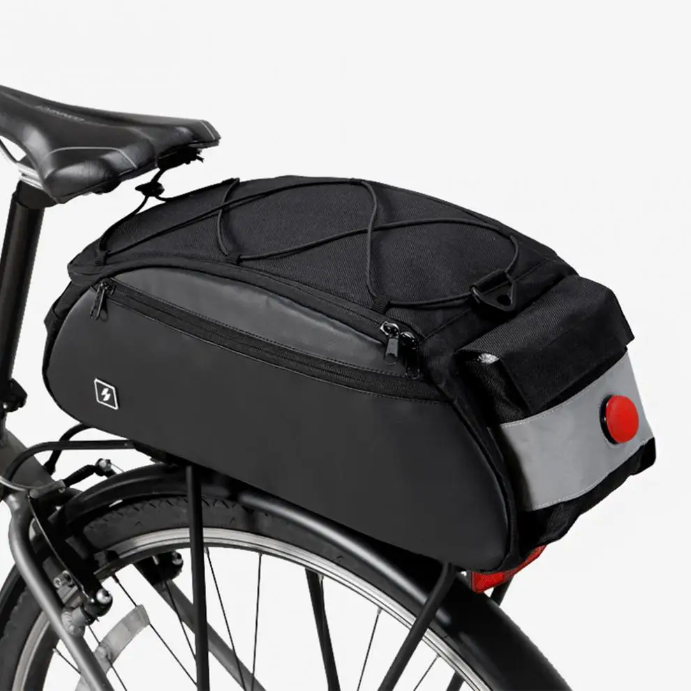 

Portable 10L Bike Saddle Bag Cycling Seat Pouch Bicycle Tail bags Rear Pannier Cycling Luggage Shoulder Handbag
