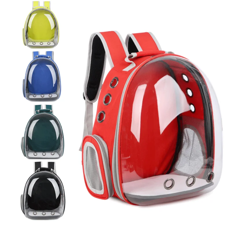 

Dog Cat Portable Backpack Capsule Space Transparent Pet Dog Cage Carrying Travel Bag Dog Carrier