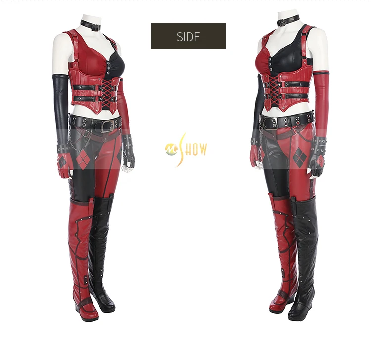 Cosplay&ware Batman Arkham Knight Harley Quinn Cosplay Costume Game Suit Women Halloween Costumes Full Set Custom Made -Outlet Maid Outfit Store HTB13yvzj5qAXuNjy1Xdq6yYcVXau.jpg