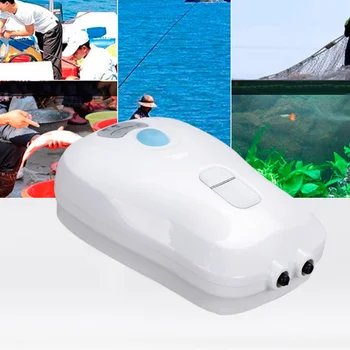 

Fish Tank Oxygen Pump AC DC Dual Use Air Oxygen Pump for Aquarium Fishing BDF99