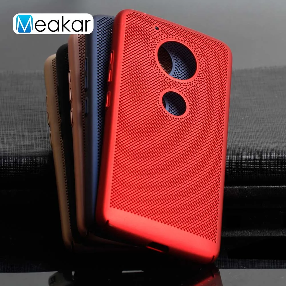 

Mesh heat dissipation 5.0For Moto G5 Case For Motorola Moto G5 Cell Phone Back Cover Case