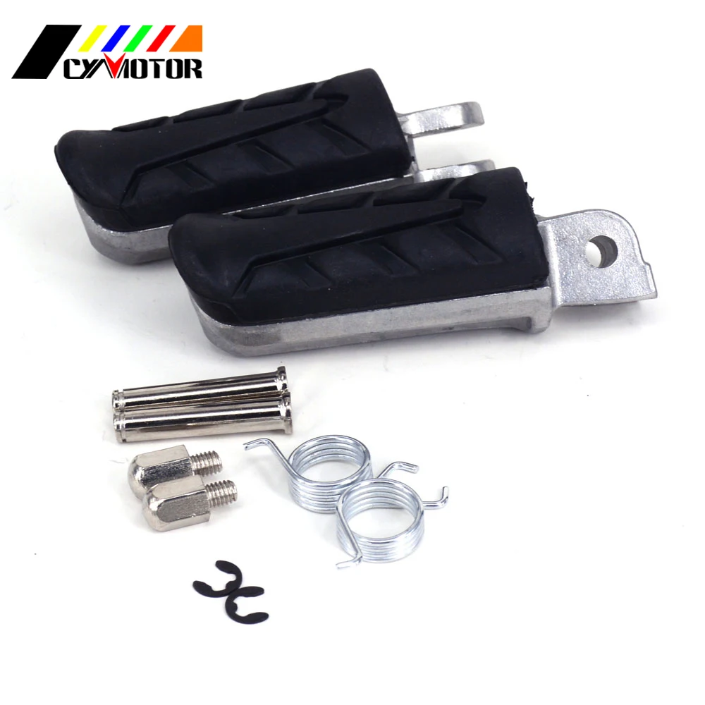 Передние Подножки для мотоцикла подножки HONDA XL CB VT VTR NT CBF CBR NTV VFR 125 250 400 500 600 650 750 800