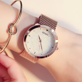 

Zegarek Damski Montre Femme Fashion Crysta Watch 2019 Hot Sale Women Watches Casual Ladies Watch Reloj Mujer Relogio Femino